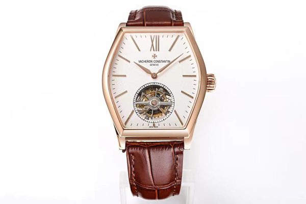 Vacheron Constantin Malte Tourbillon Silver Dial Rose Gold Case