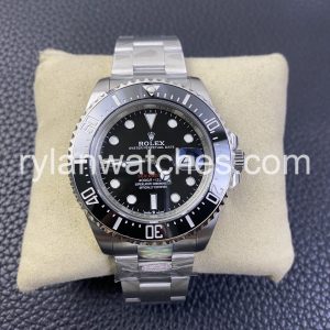 High quality replica Rolex M136660 SUBMARINER Red and black face ghost king 44MM