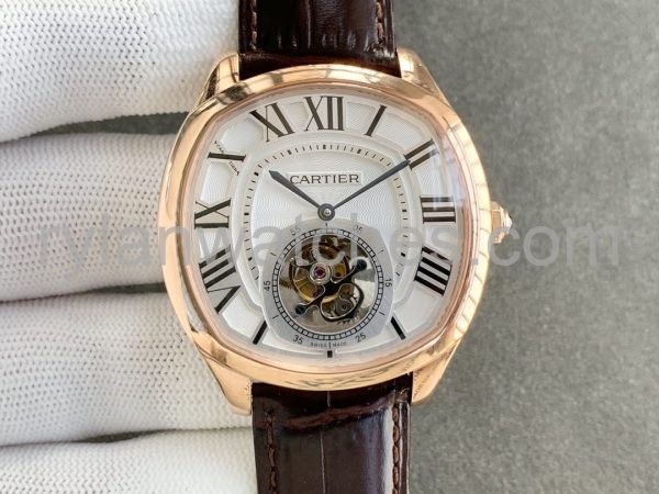 cartier rose gold watch