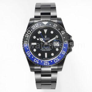 rolex gmt-master ii batman blue clone ii replica watch