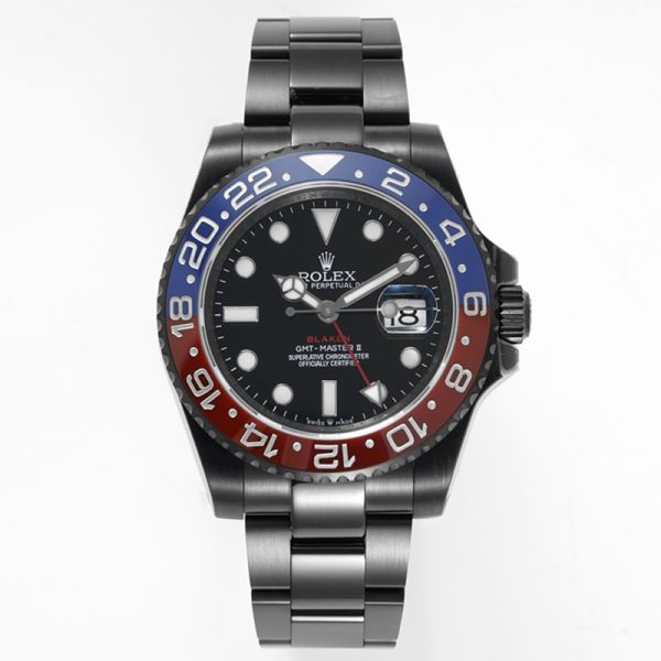 Rolex GMT-Master II Red Blue Bezel Pepsi Clone 40MM II