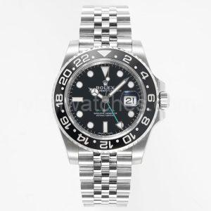 rolex gmt-master ii black dial oyster clone ii replica watch