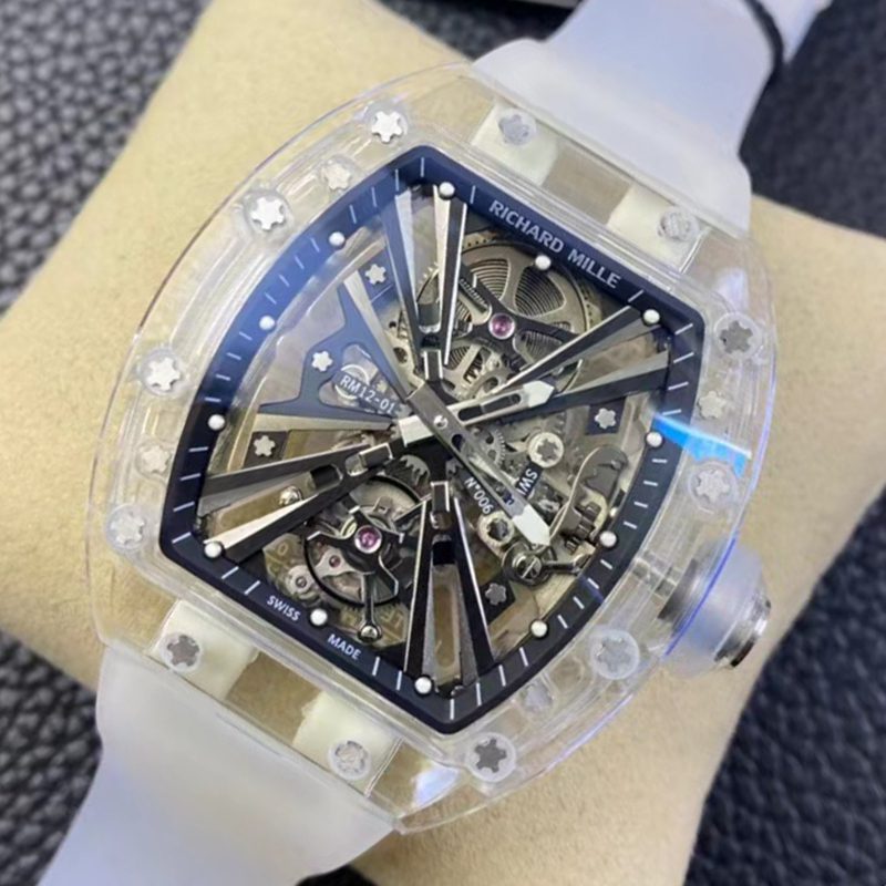 richard mille crystal