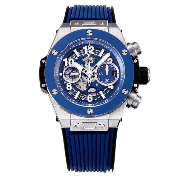 Hublot Big Bang Blue Ceramic Bezel 44mm Swiss Replica Watch