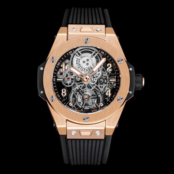 Hublot Big Bang Tourbillon 45mm Gold Swiss Replica Watch