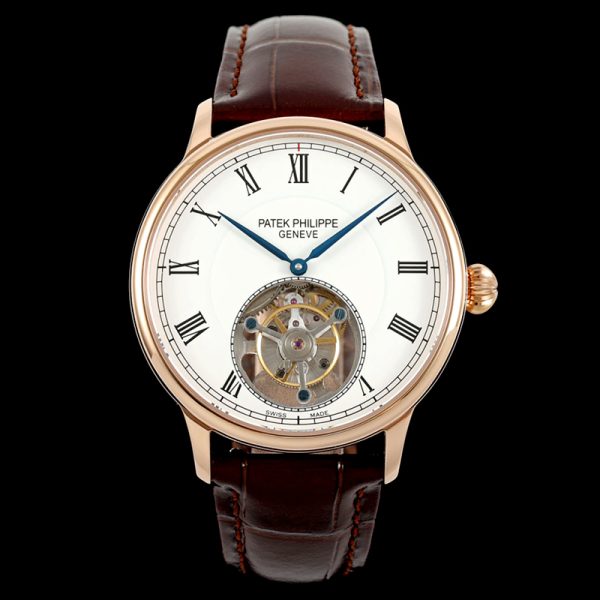 Patek Philippe Tourbillon Complications Steel Clone, Tourbillon Clone, Steel Case, Swiss Clone
