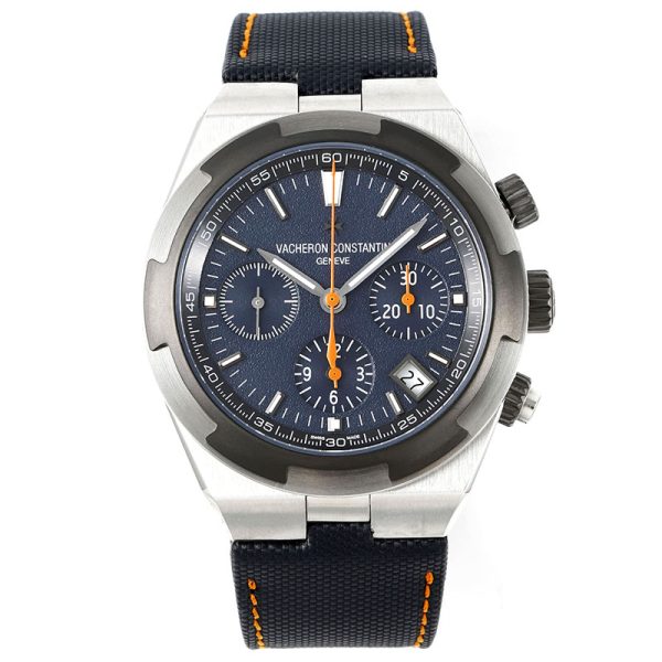 Vacheron Constantin Overseas Chronograph Blue Steel Clone Watch