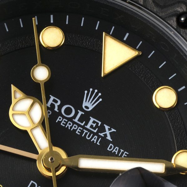 Rolex DIW GMT Master II Carbon Fiber Gold 40MM - Image 2