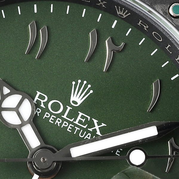 Rolex DIW GMT Master II Carbon Fiber Green 40MM - Image 2