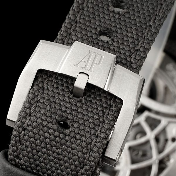 Audemars Piguet CODE 11.59 Meteorite dial tourbillon skeleton movement 41mm - Image 5