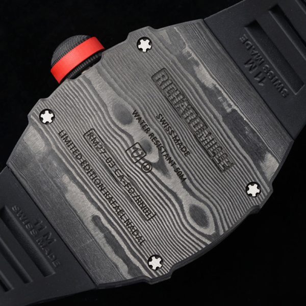 Richard Mille RM 27-03 Tourbillon Clone with Yellow Carbon and Red & Yellow Design – Limited Edition (Copy)