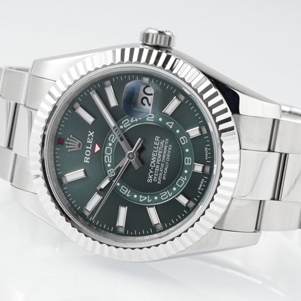 Rolex M326934 Sky-walker white plate steel case 42MM (Copy)