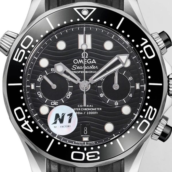Omega Seamaster Diver 300m Clone Watch with Chronograph and Precision Craftsmanship