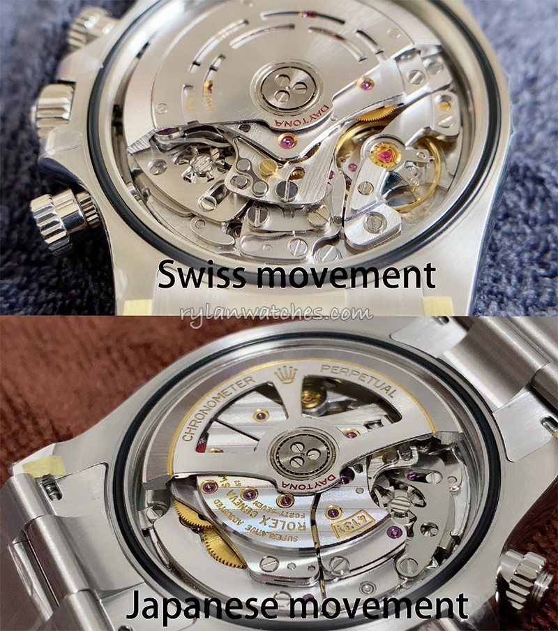 Swiss vs Japanese Movement Comparison