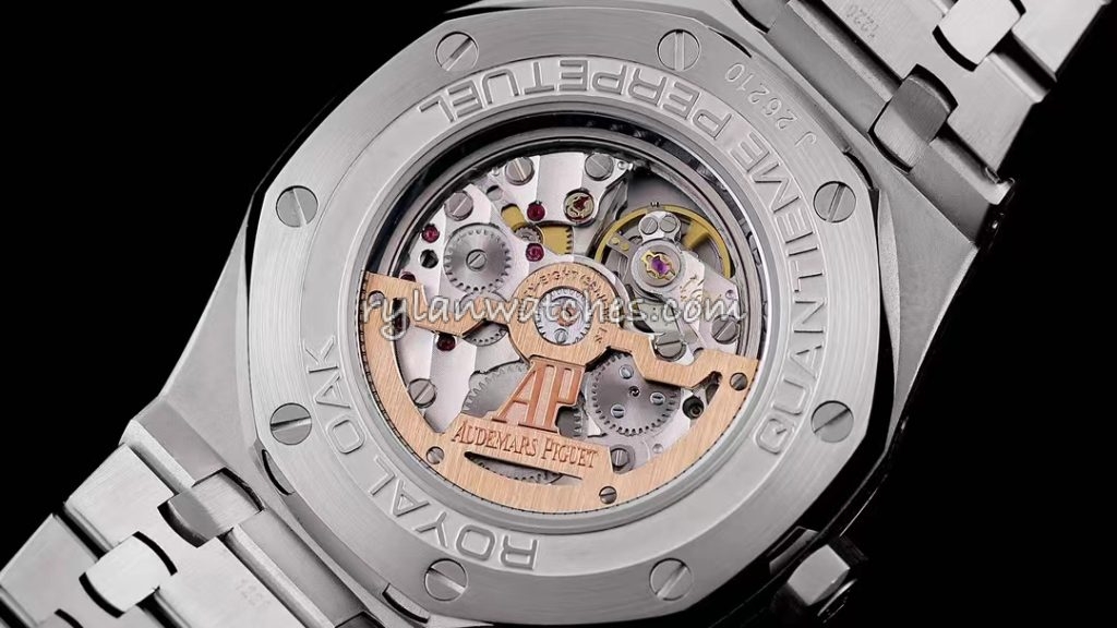Close-up of AP super clone movement in review