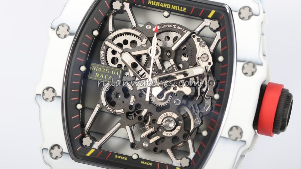 Richard Mille RM35-01 clone review wrist shot comfort test