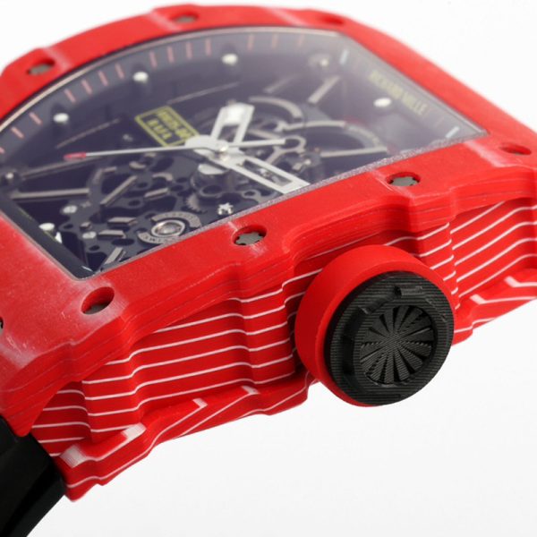 Richard Mille RM 35-02 RAFA Red Black Strap Clone