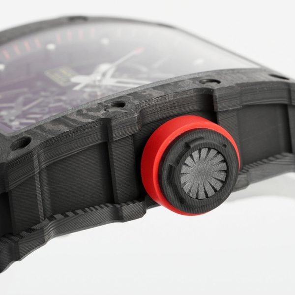Richard Mille RM 35-02 RAFA Red Black Strap Clone (Copy)