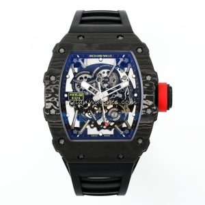 Richard Mille RM 35-02 RAFA Black Case Black Strap Clone skeletonized watch