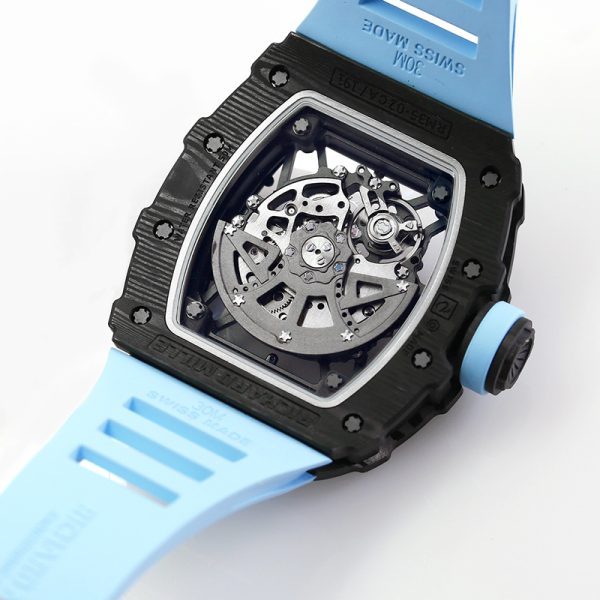 Richard Mille RM 35-02 RAFA Black Case Black Strap Clone (Copy)