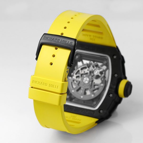Richard Mille RM 35-02 RAFA Black Case Blue Strap Clone (Copy)