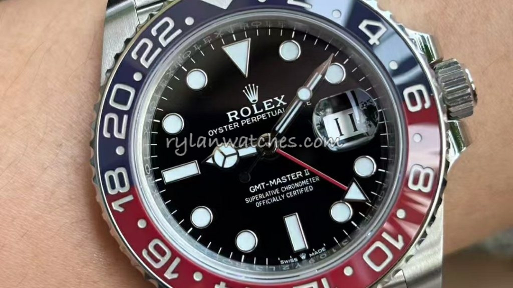 super clone gmt-master ii review on wrist