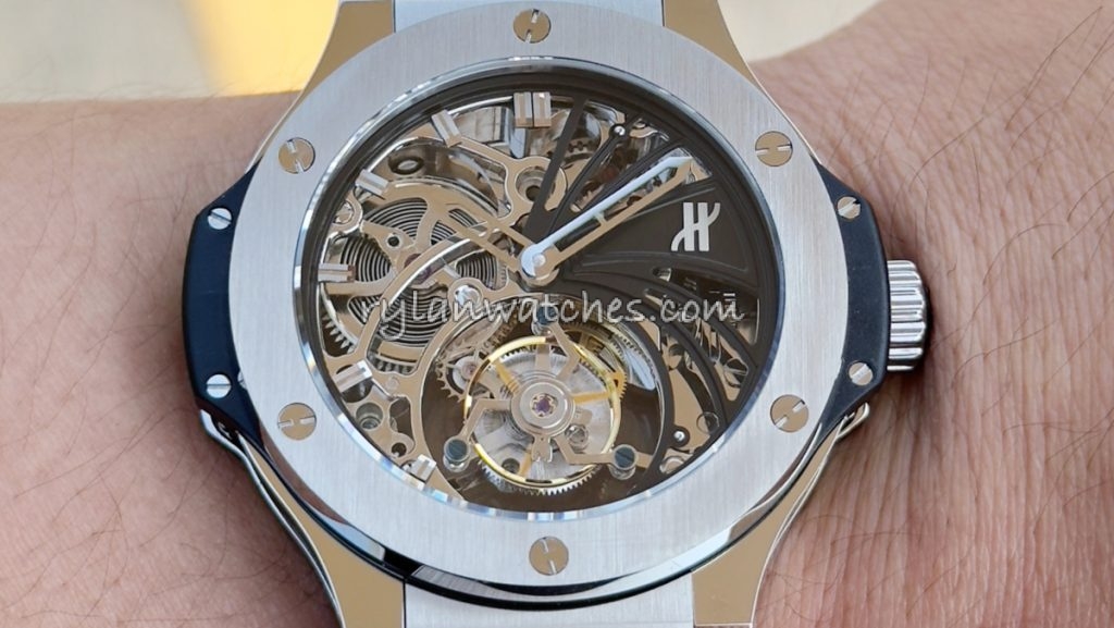 Affordable homage watch wrist shot