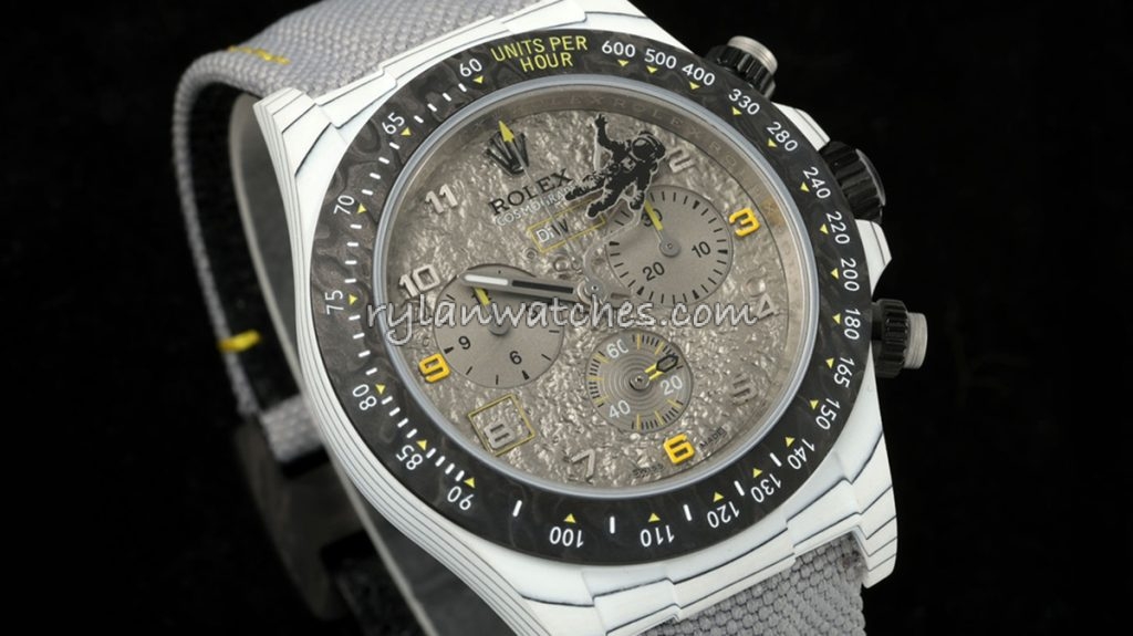 Close-up of Rolex Daytona 4130 super clone movement