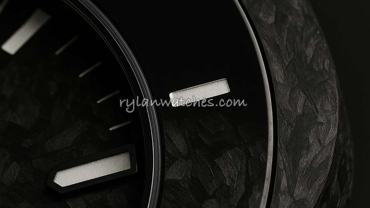 ceramic bezel close-up