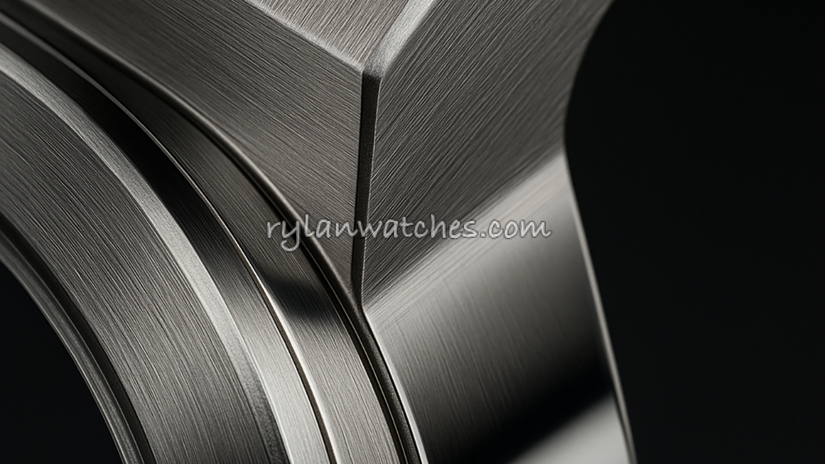 macro shot of 316L and 904L steel textures