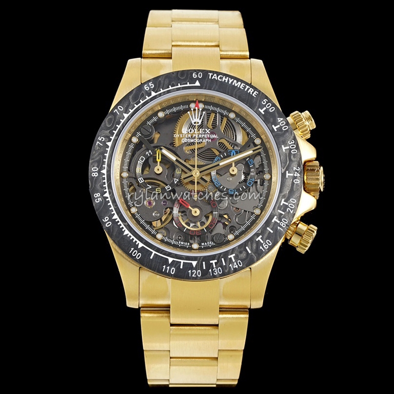 Rolex Daytona Skeleton ADG Artisans de Genève Gold Clone