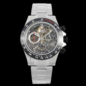 Rolex Daytona Skeleton ADG Artisans de Genève Black Crown Clone