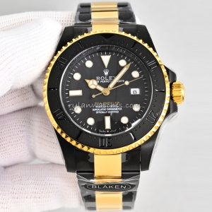 Rolex Sea-Dweller super clone 136660 black gold dive watch