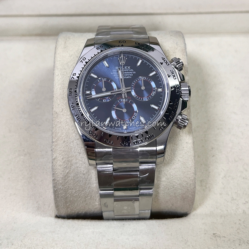 Rolex Daytona 4131 super clone gray dial stainless steel chronograph