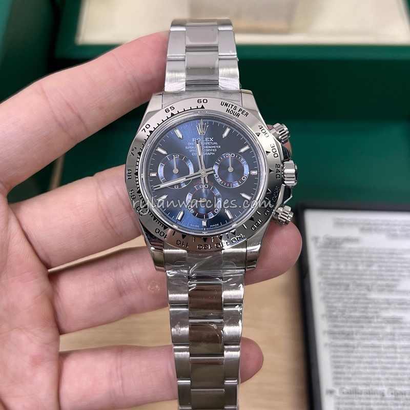 Rolex Daytona 4131 super clone stainless steel chronograph watch